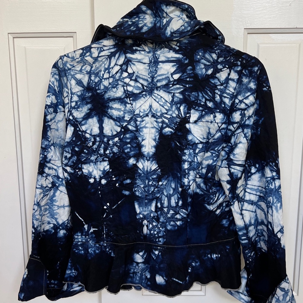 Tie-Dye Button-Up Jacket - Picture 2 of 9